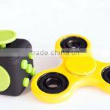Wholesale New Creative Desk Anti Stress Finger Spinner Top Sensory Toy Cube Gift Fidget Spinner for Children Kid thumbnail-2