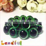 10mm Glitter Metallic Colored Blinking Dark Green Stuffed Doll Craft Eyes thumbnail-6