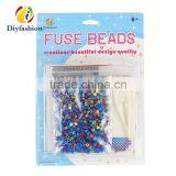 Diyfashion 5mm Mini Hama Perler Beads Set With Puzzle Iron Paper and Twezzer Toys for Kids 18092 thumbnail-2