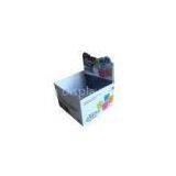 Durable Flag POP up Cardboard Displays Holders ENCB005 With Aqueous Coating