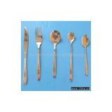 Sell Flatware (With Flower Pattern)