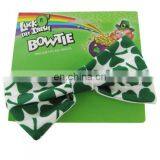 St. Patrick's Day Shamrock JUMBO Large Bow Ties thumbnail-2