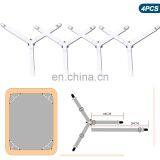 2017 Yiwu Fashion Hot Sale Set 4pcs Triangle Mattress Pad Cover Clips Holder Bed Sheet Holder thumbnail-1