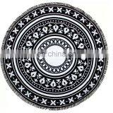 Wholesale Cheap Reactive Printing Velour Custom Beach Towels thumbnail-6