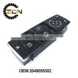 High Quality Front Left Window Switch OEM 2049055302 For W204 W212 C250 C300 E350