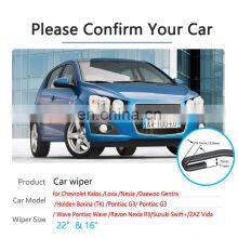 Для Chevrolet Aveo, Kalos, Lova, Nexia, Gentra, Pontiac G3 2002–2011 гг. Стержни стеклоочистителей лобового стекла автомобилей 2008, 2009, 2010 гг. Автомобильные аксессуары thumbnail-2