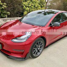 New Products Carbon Material Front Lip for Model 3 Car Parts TSL Front Spoiler for Model 3 Body Kit thumbnail-5