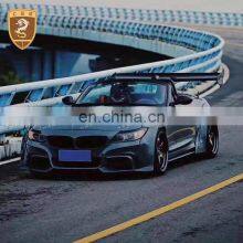 Car Modification Fiber Glass Front Bumper Side Skirts Rear Bumper For BNW Z4 E89 Upgrade To RW Style Wide Body Kit thumbnail-1