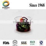 High Quality Custom Printed Plastic Cups Disposable Round Food Container Plastic Cups China Manufacturer Salad Cup thumbnail-4