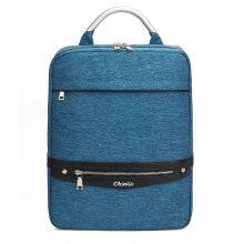 Fashion Zipper Men's Backpacks College Wind Student Backpacks Environmental Protection Material Handbags Custom Logo CLG18-158 thumbnail-5