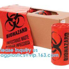 BIOHAZARD AUTOCLAVABLE,ASBESTOS, MEDICAL WASTE DISPOSAL SACKS, PATIENT BELONGING,SPECIMEN SAMPLING BAG thumbnail-1