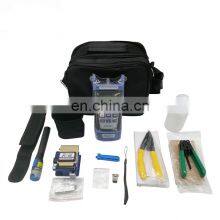 Factory Price FTTH Fiber Optic Power Meter FC-6S Cleaver Visual Fault Locator Fiber Optic Tool Kits