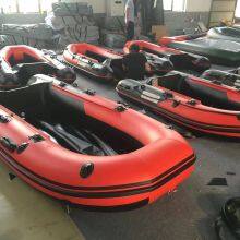 Bateau gonflable de 8 m avec fond rigide en aluminium massif, moteur de 115 ch et contrôleur de conduite pour la sécurité et la marine thumbnail-5