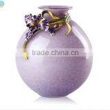 Round Coloured Glaze Vase High Quality