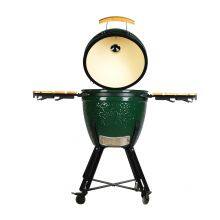 Auplex Charcoal Barbecue 21 Inch Large Multi-purpose Kamado Grill for Grilling Smoke Bbq, Baking, and Roasting thumbnail-4