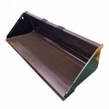 Skid Steer STD Bucket, Heavy Duty Wear-Resistant General Purpose Bucket, Construction Material Handling Attachment thumbnail-1