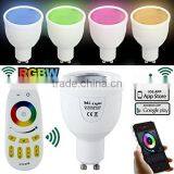 2.4G Wifi GU10 4W RGBW LED Light Bulb thumbnail-1