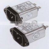 1A 3A 6A 10A Single Phase ac Power Line Filter Plug Type