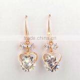 Fashion New Model Fancy Gold Earring,heart Pendant Earrings for Girls thumbnail-4