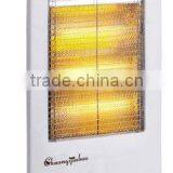 Knob swtich and flat panel design Halogen heater