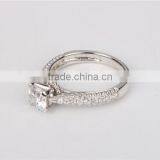 Top Quality 925 Silver Adjustable Women Ring Setting With AAA Stones thumbnail-3