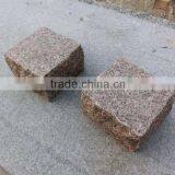Granite Pavers Red Granite Cube Stone thumbnail-1
