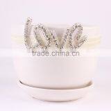 Newborn Baby Kids Pearl Diamond Headband Photo Props Crystal Hair Band Wh-1759 thumbnail-3