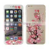 Front and back Bling diamond Tempered Glass Screen Protector For iphone 5