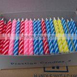 Custom Pure Paraffin Wax Spiral Birthday Candle thumbnail-2