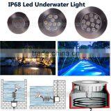 Hot Sales 1W IP68 Decorative Light LED Underwater Light for Pool/fountain/pond thumbnail-2