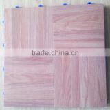 Interlocking PVC Wood Flooring / Imitation Wood Flooring Vinyl