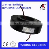 SRH90190 2s rotating ring slip ring ID 90mm. OD190mm. 2Wires, 5A 2 wires