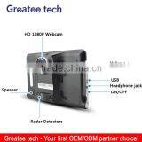 Andriod 7-inch Car Dvr Gps Navigation and Radar Detector FHD 1080P thumbnail-3