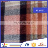 High quality custom printed cotton tartan flannel fabric
