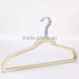 Flocked Clothes Hanger With Shoulder Pads HM-010 Quality Choice thumbnail-6
