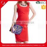 Custom Spandex Rayon Plain Maternity Sleeveless Dresses thumbnail-1