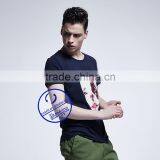 Wholesale Solid Color Short Sleeve Round Neck Men T-shirt Manufacturer thumbnail-6