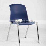 Hot Sales Primary Stacking Plastic School Chair With Metal Frame thumbnail-3