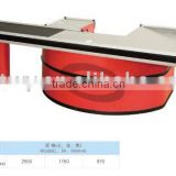 checkout counter with belt