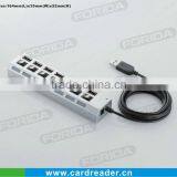 7 Port Hub USB Hub With On/off Switchs