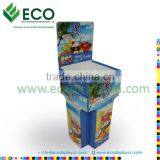Retail Dump Bin Display ,cardboard Dump Bin , Dump Bin Box for Food