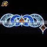 Street LED Lighted White Hanging Outdoor Lights thumbnail-2