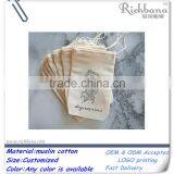 OEM Cotton Drawstring Muslin Bags
