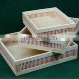 2013 New Design Wooden Pizza Box