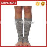 A-83 Knee High Yoga Toeless Socks Yoga Leg Warmers Yoga Socks Spats thumbnail-2