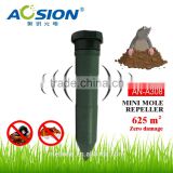 two batteries powered plustic tube mole and vole repellent supplier