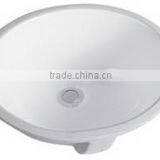 Sanitary Ware Bathroom Undermount Ceramic Undercounter Wash Basin Sink thumbnail-1