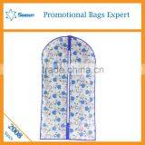 Hottest Floral Pattern Non Woven Suit Cover Bag Fabric Garment Bag Supplier's Choice thumbnail-3