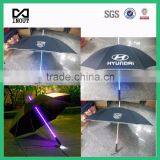 23"*8K Manual open Straight LED Umbrella