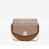 chain strap fashion ladies PU leather shoulder bag